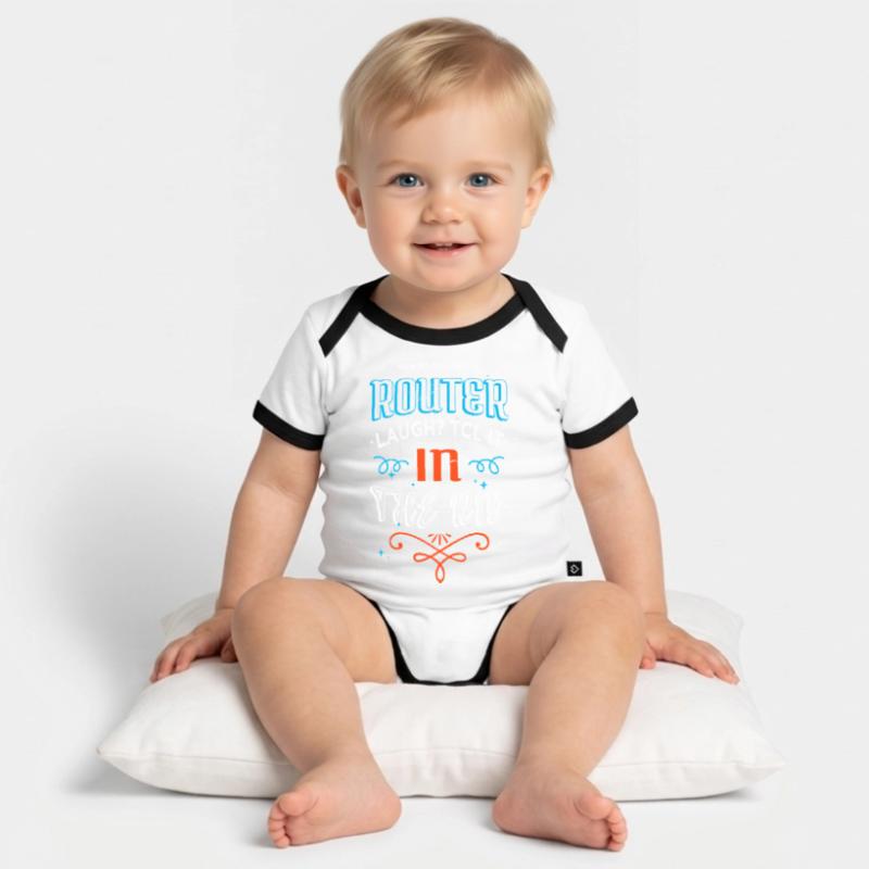 Joke Computers Informatics C Sharp Programming Organic Baby Contrasting Bodysuit