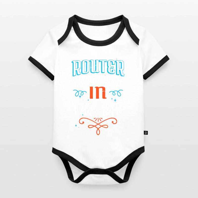 Joke Computers Informatics C Sharp Programming Organic Baby Contrasting Bodysuit