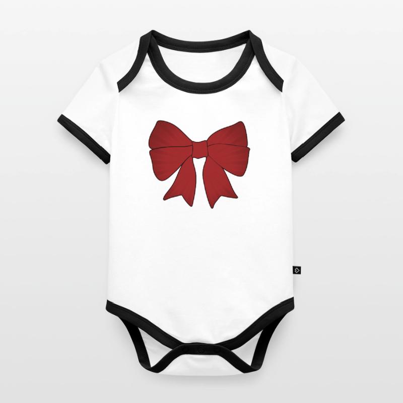 loop Organic Baby Contrasting Bodysuit