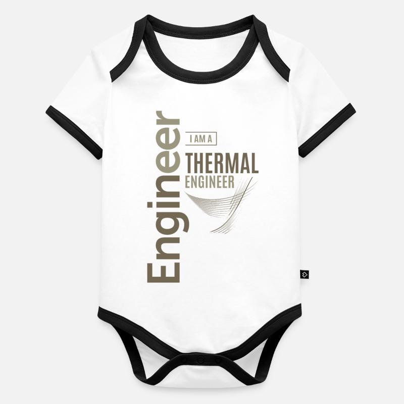 Thermal Engineer Organic Baby Contrasting Bodysuit