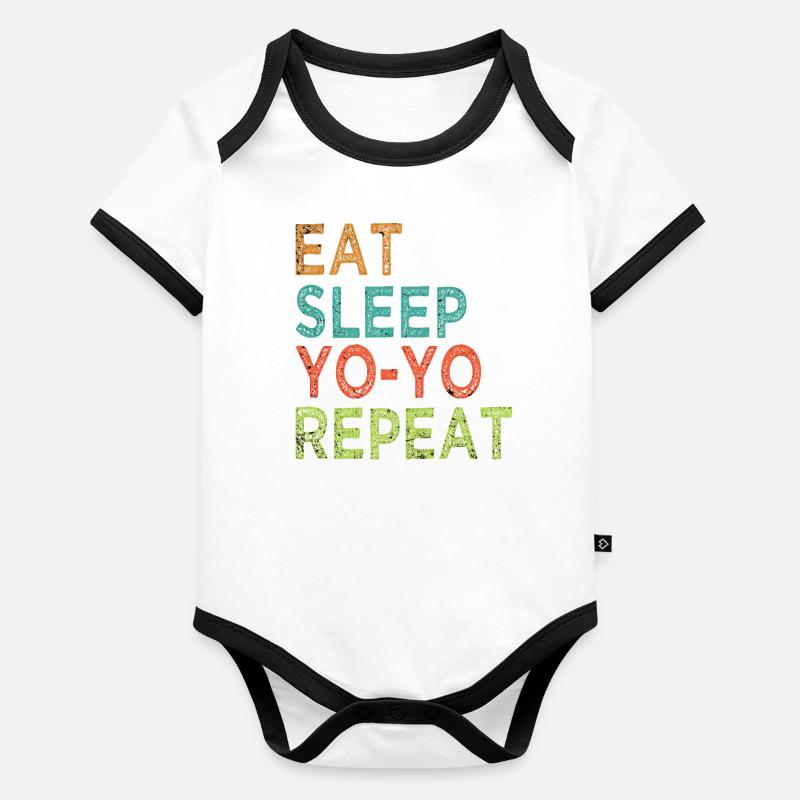 YoYo Organic Baby Contrasting Bodysuit