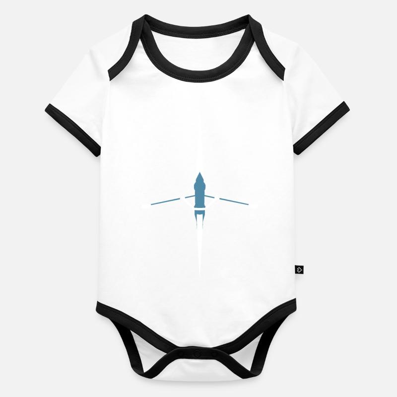 Row Organic Baby Contrasting Bodysuit