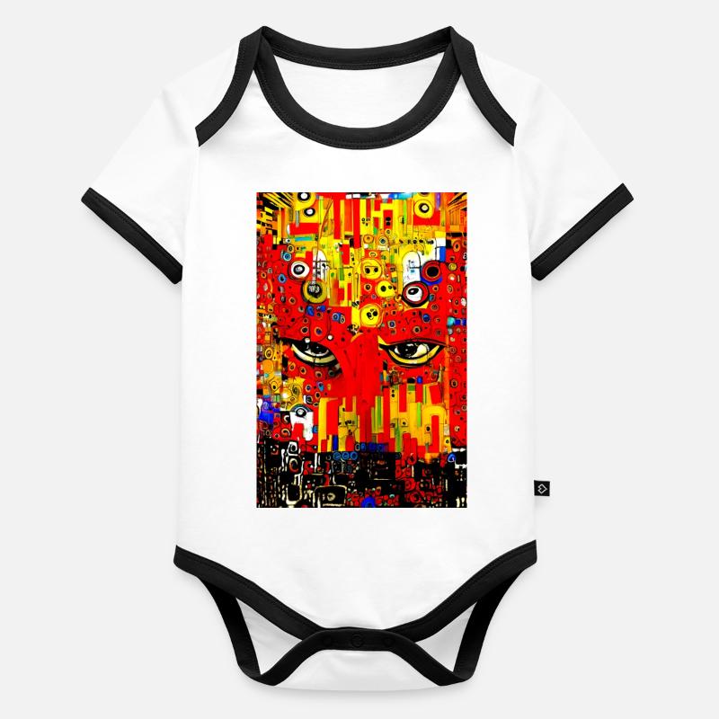 IMG 4249 Baby Bio-Kurzarm-Kontrastbody