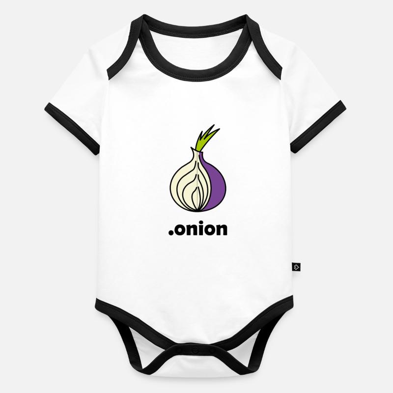 Oignon Oignon www.vincebee.de Body Bébé bio contrasté manches courtes
