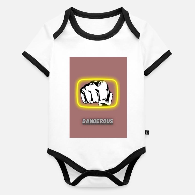 Harnessing Inner Strength: Embracing Satisfaction Baby Bio-Kurzarm-Kontrastbody