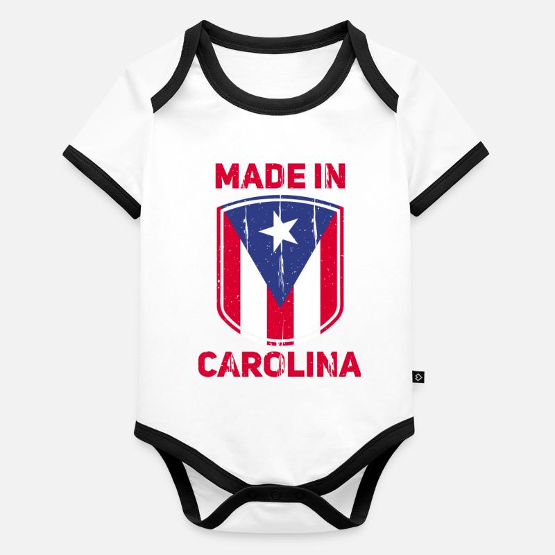 Carolina Organic Baby Contrasting Bodysuit