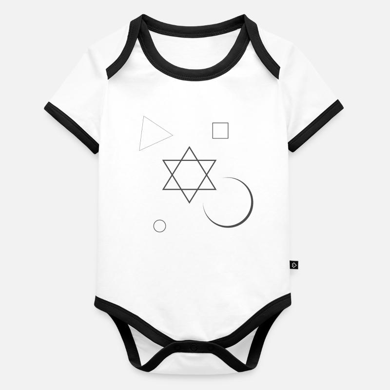 Alchemy Signs Organic Baby Contrasting Bodysuit