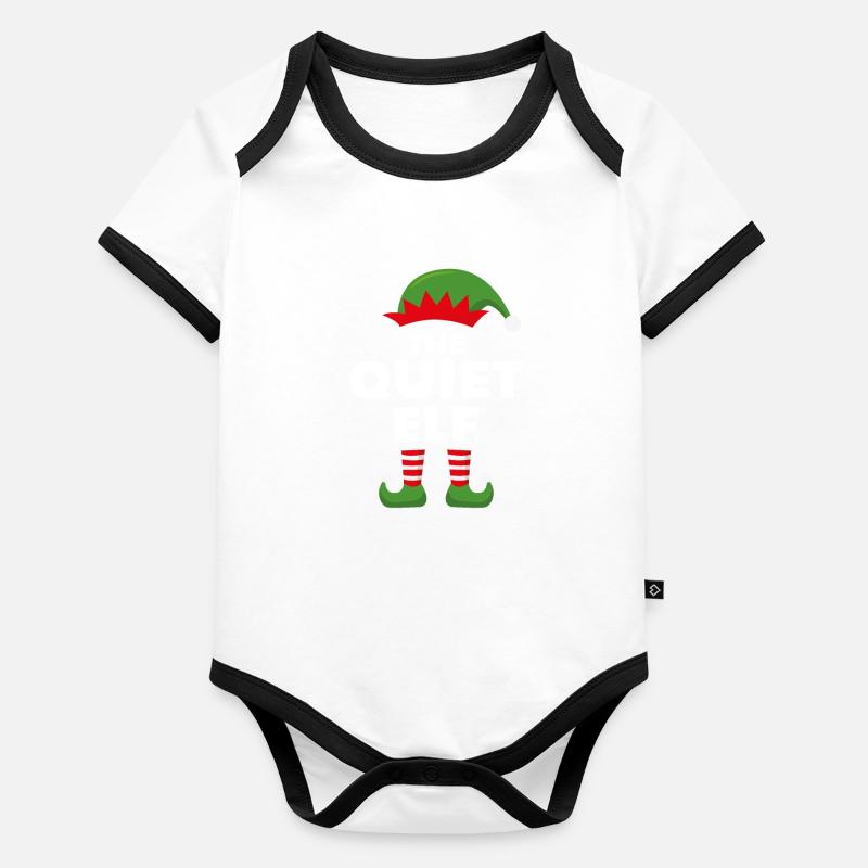 The Quiet Elf Organic Baby Contrasting Bodysuit