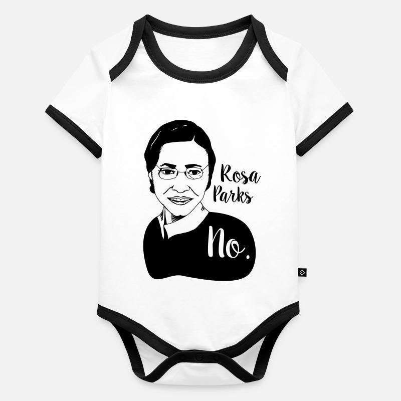Rosa Parks Organic Baby Contrasting Bodysuit