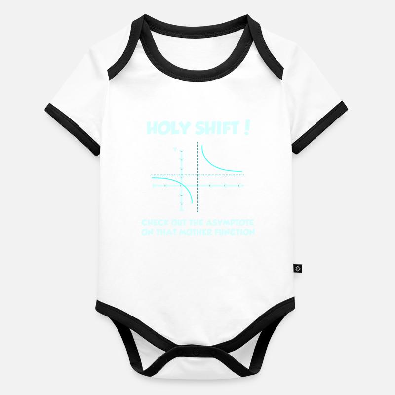 Maths Maths Professeurs de maths Maths Body Bébé bio contrasté manches courtes