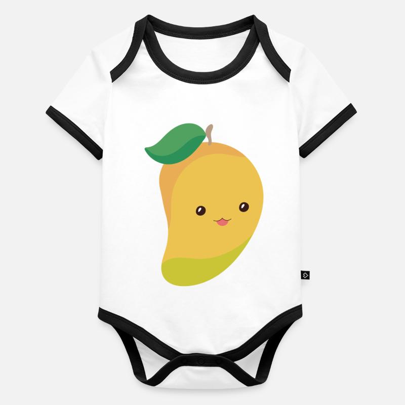 mango Organic Baby Contrasting Bodysuit
