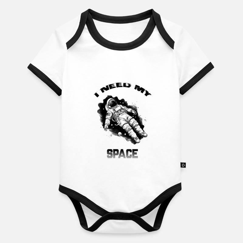 I need my space Body Bébé bio contrasté manches courtes