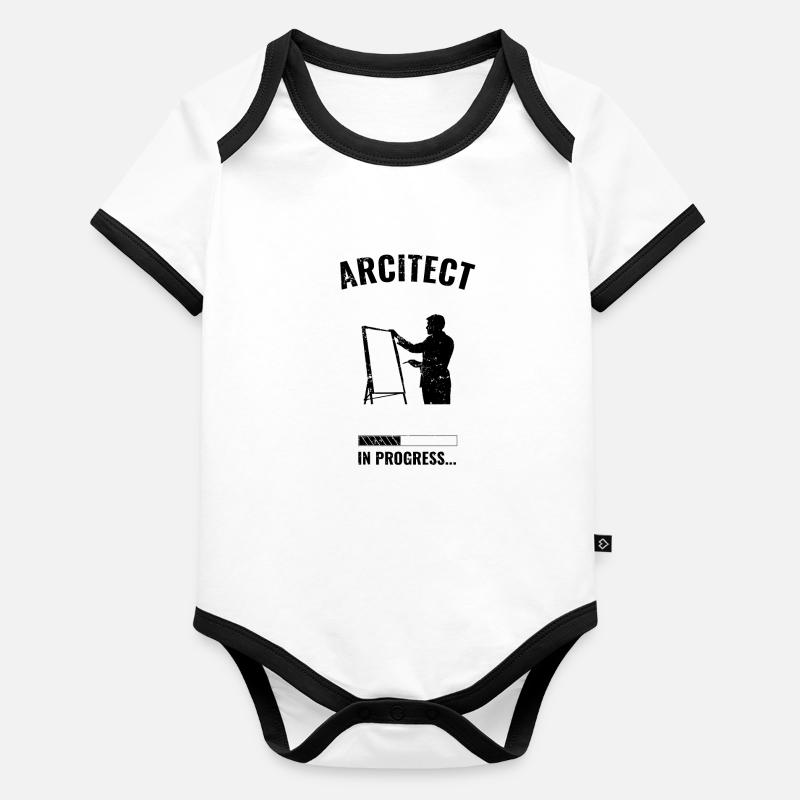 architect Organic Baby Contrasting Bodysuit