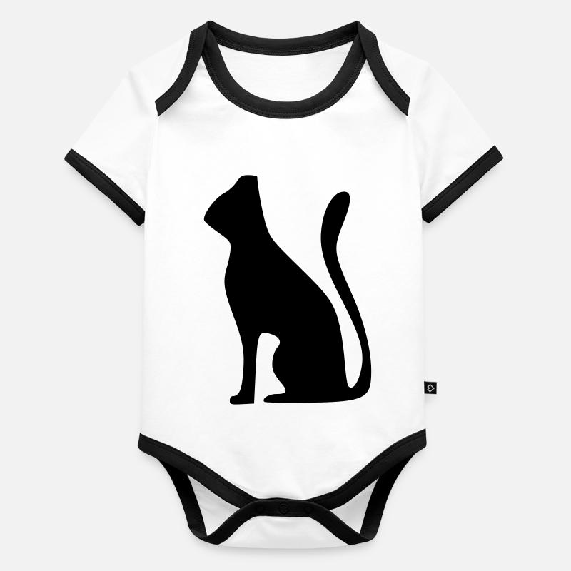 CAT Organic Baby Contrasting Bodysuit