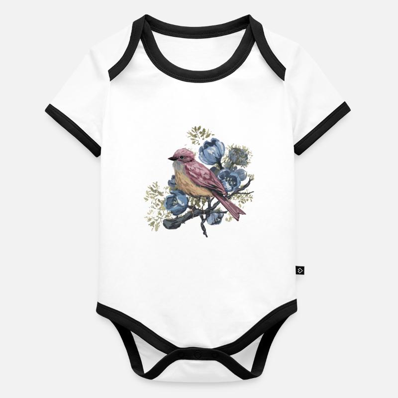 Wagner Organic Baby Contrasting Bodysuit