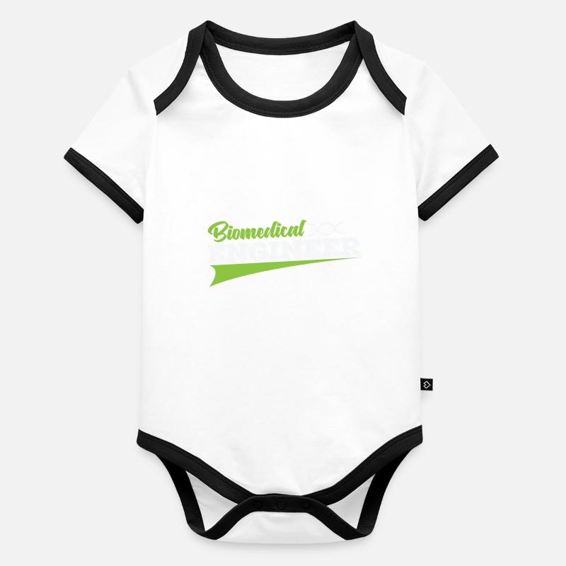 Engineer Biomedical Engineer Organic Baby Contrasting Bodysuit