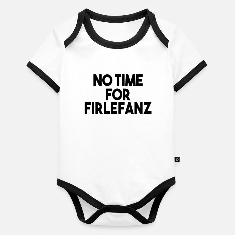 Denglisch proverbs proverb gift Organic Baby Contrasting Bodysuit