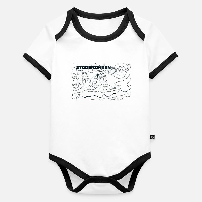 Topo Stoderzinken Paragliding Baby Bio-Kurzarm-Kontrastbody