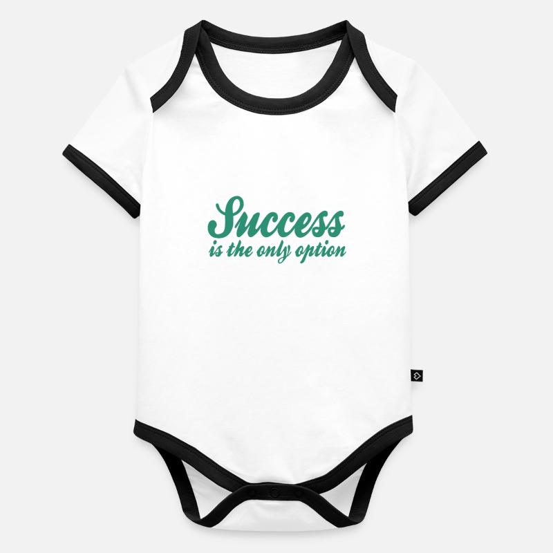 Dicton de succès Body Bébé bio contrasté manches courtes