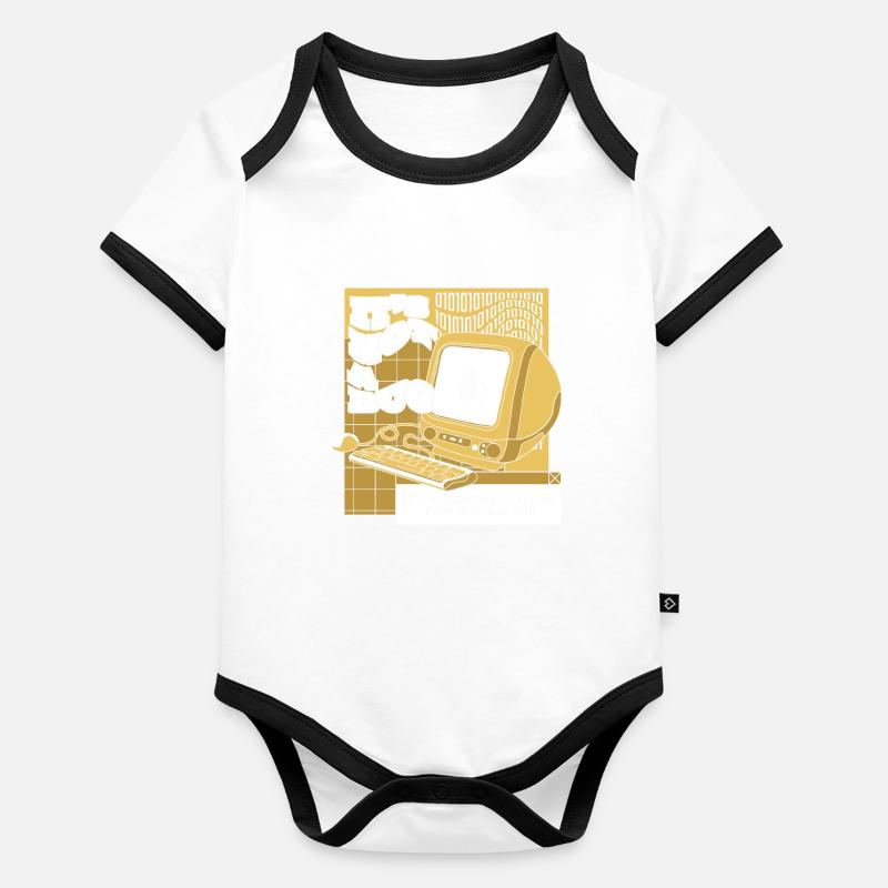 It's Not A Bug Undocumented Feature Developer Baby Bio-Kurzarm-Kontrastbody