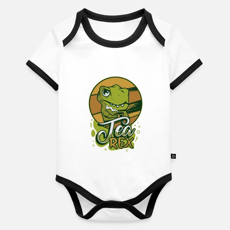 Tea Expert Tea Drinker Tea Addict Tea Enthusiast Organic Baby Contrasting Bodysuit