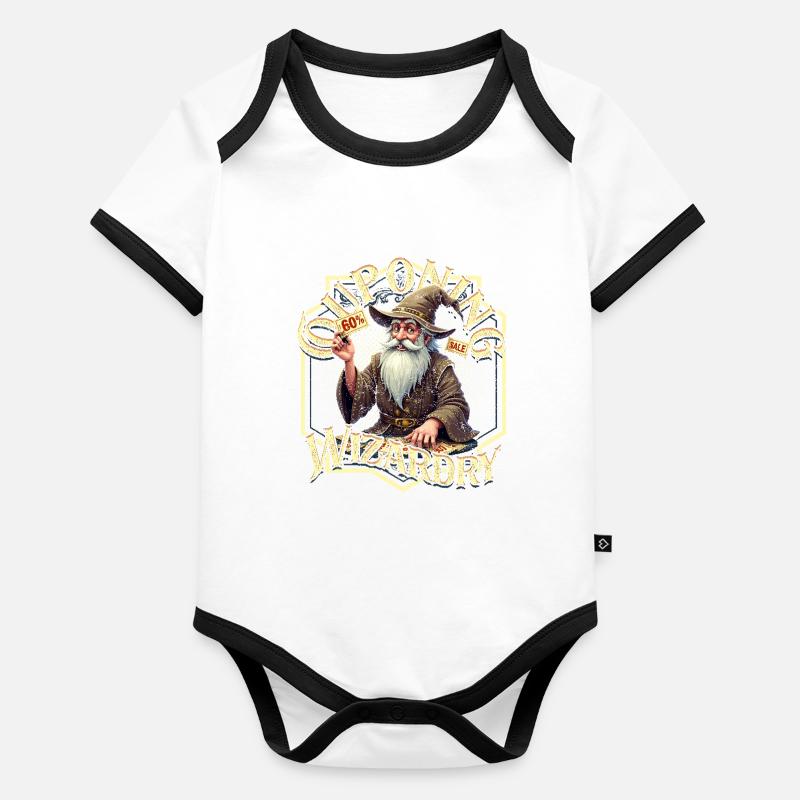Couponing Coupon Couponing Wizardry Organic Baby Contrasting Bodysuit