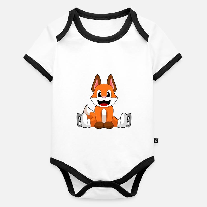 Patins à glace Fox Body Bébé bio contrasté manches courtes
