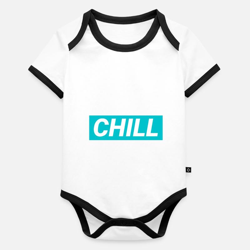 Chill Body Bébé bio contrasté manches courtes