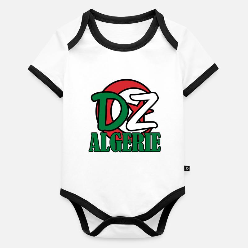 DZ Body Bébé bio contrasté manches courtes