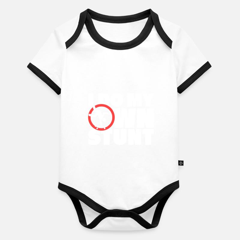 Je fais mon propre CASCADE Body Bébé bio contrasté manches courtes