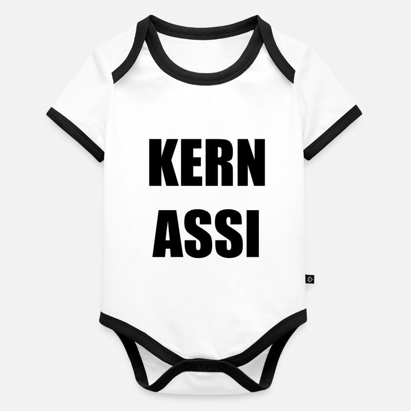 kernassi Organic Baby Contrasting Bodysuit