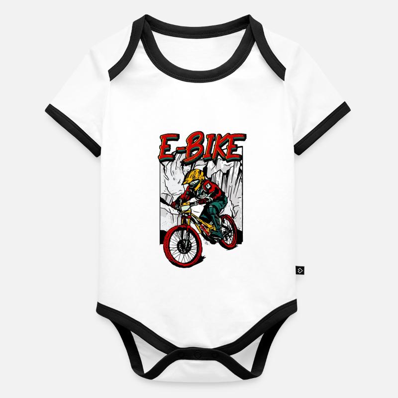 Vélo électrique Pedelec Body Bébé bio contrasté manches courtes