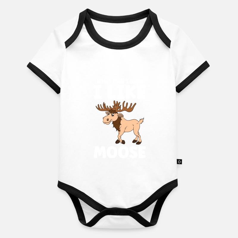 Que puis-je dire que j’aime l’orignal Body Bébé bio contrasté manches courtes