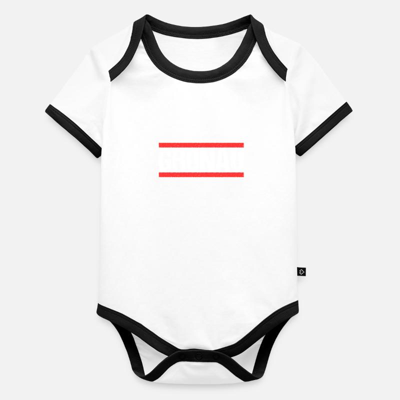 Gronauerin Gronauer Gronau Baby Bio-Kurzarm-Kontrastbody