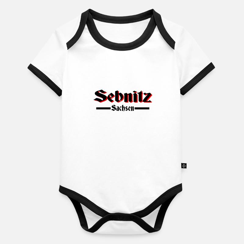 Sebnitz Baby Bio-Kurzarm-Kontrastbody