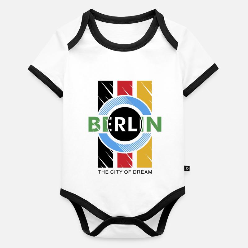 Berlin cool shirts at / ch Organic Baby Contrasting Bodysuit