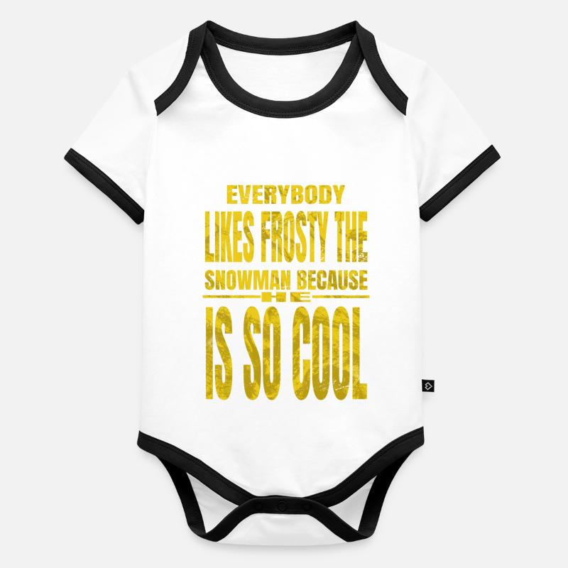 awesome present idea dino beard baby bedroom Organic Baby Contrasting Bodysuit