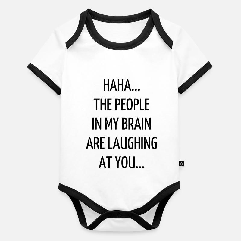 Citation / Geek / Gaming / Gamer / Nerd Body Bébé bio contrasté manches courtes