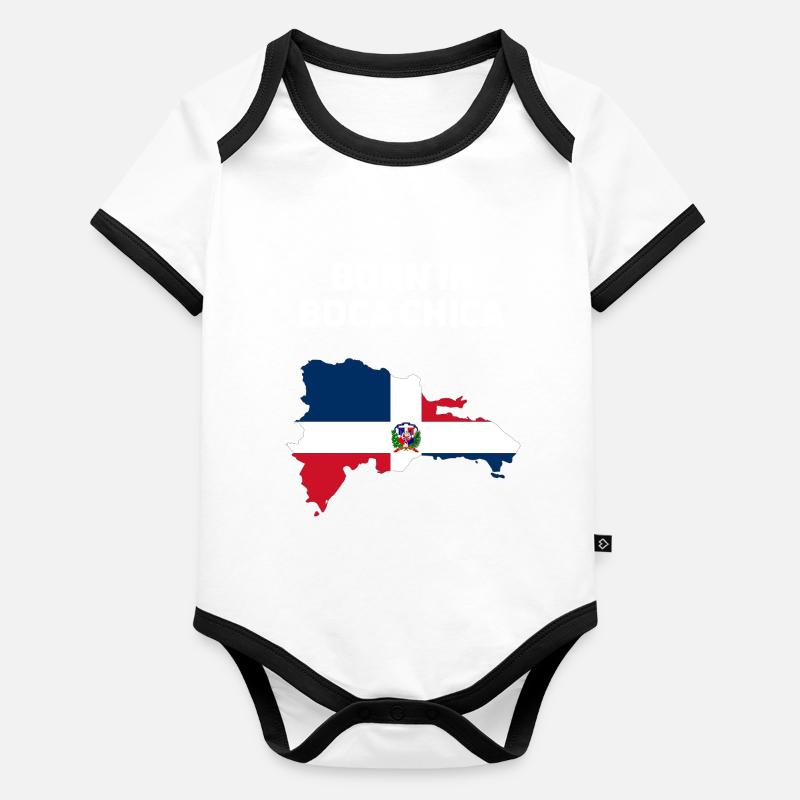 Boca Chica Organic Baby Contrasting Bodysuit