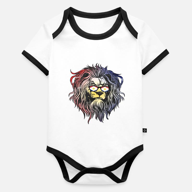Saba Organic Baby Contrasting Bodysuit