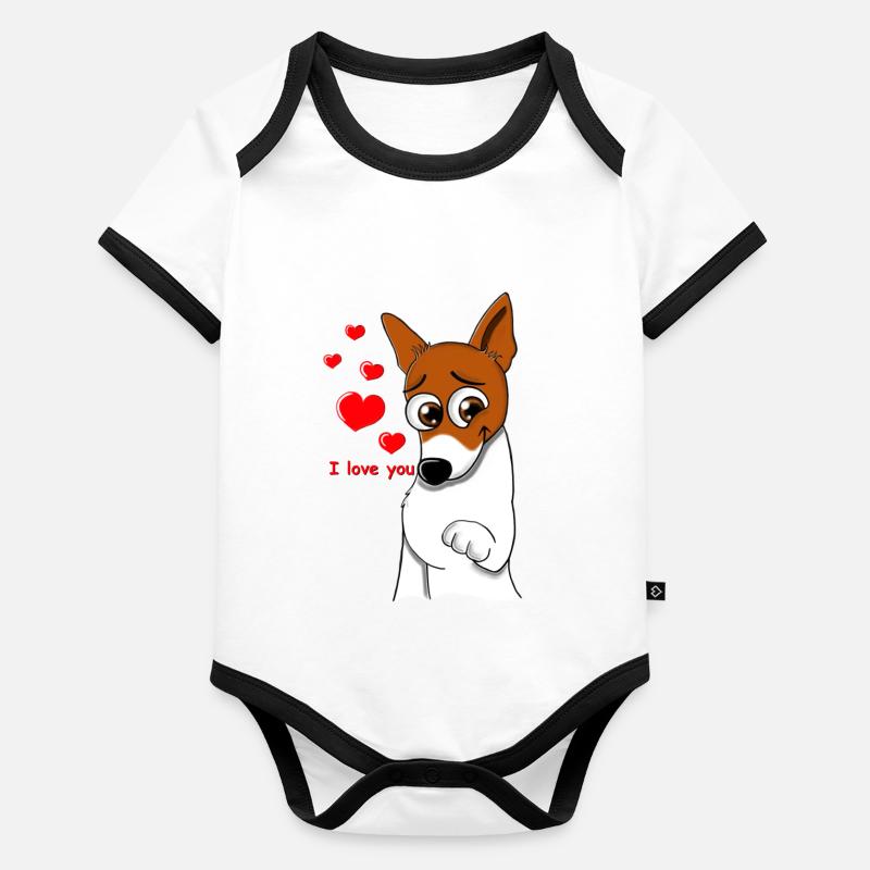 I love you Wolly Sheepling.. Gaming Organic Baby Contrasting Bodysuit