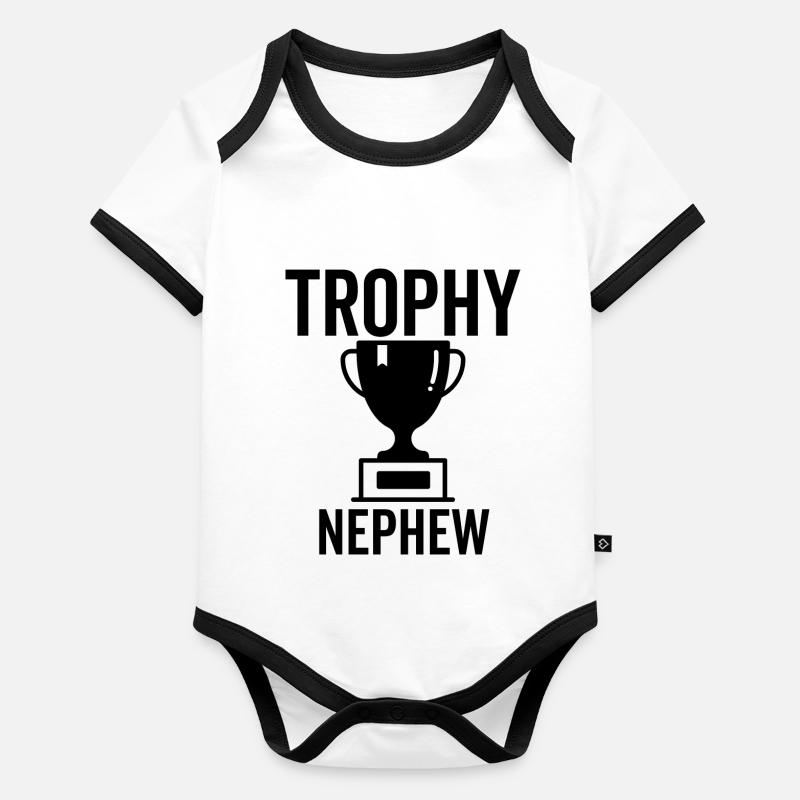 Trophy Nephew Organic Baby Contrasting Bodysuit