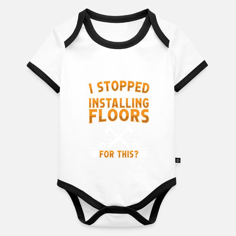 I stopped installing floors for this? Baby Bio-Kurzarm-Kontrastbody