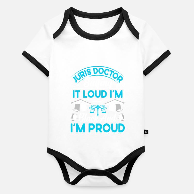 Doctorate Degree great Organic Baby Contrasting Bodysuit