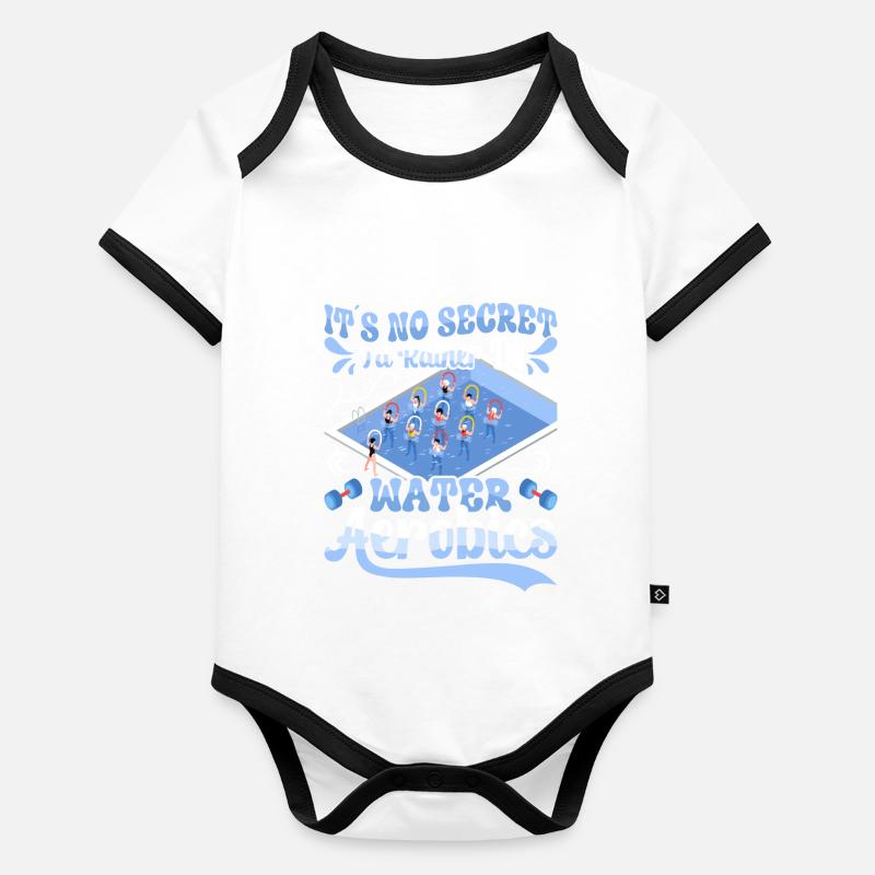 Aerobic Exercise Designs Organic Baby Contrasting Bodysuit
