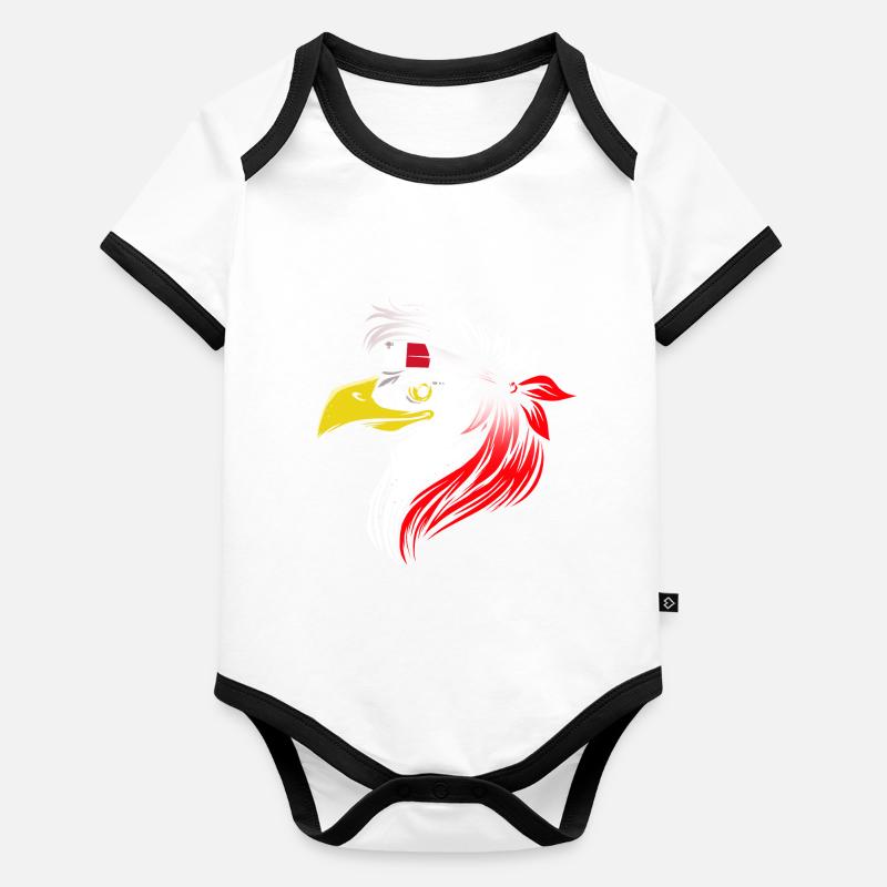 Malta Organic Baby Contrasting Bodysuit