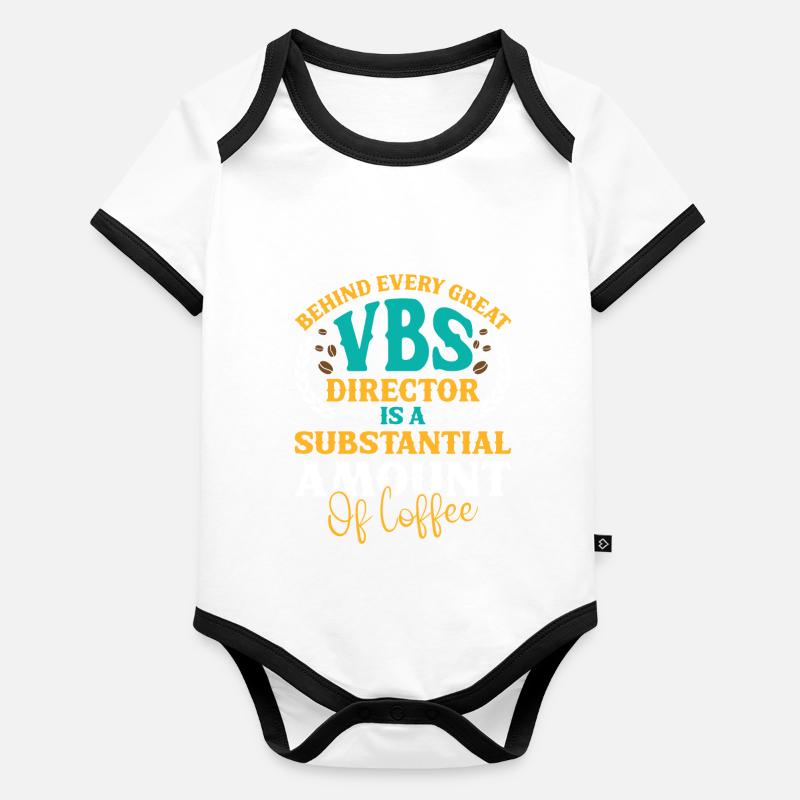Vacation Bible School, VBS Organic Baby Contrasting Bodysuit