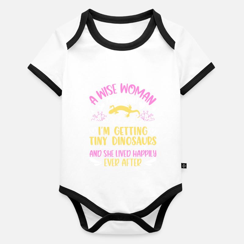 Molch Baby Bio-Kurzarm-Kontrastbody