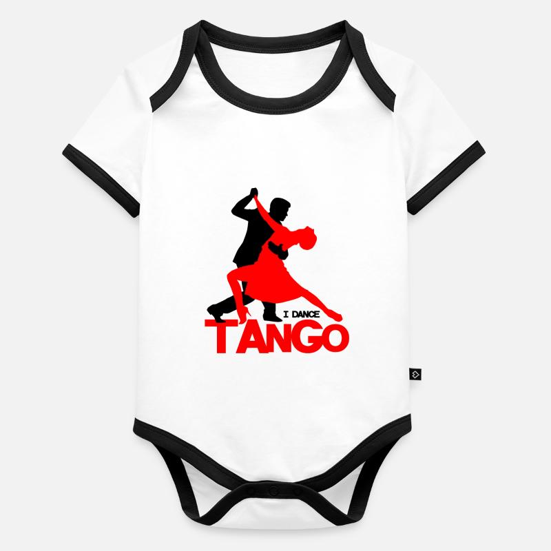 Tango Standard Danse Danse Danse Cadeau Body Bébé bio contrasté manches courtes