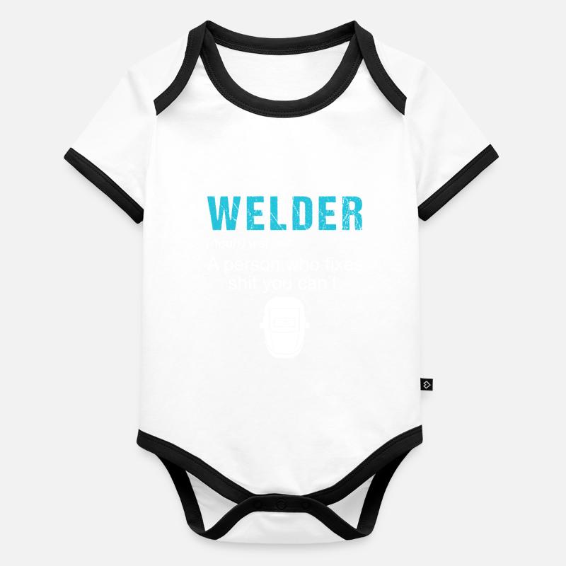 Welder Organic Baby Contrasting Bodysuit